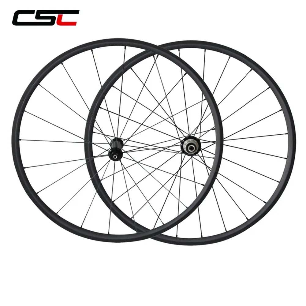 

700C Road Wheels 24mm/38mm/50mm/60mm/88mm Tubular Clincher Carbon Wheelset Powerway R36 Ceramic Bearing Hub