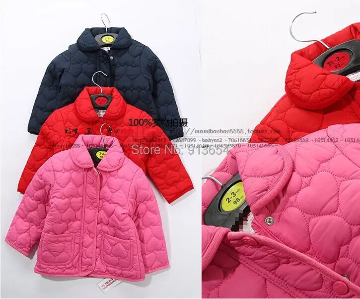 Новинка г.; осенне-зимние детские куртки; одежда для детей; пальто для девочек; детская повседневная хлопковая верхняя одежда; куртка-кардиган с вышивкой для малышей