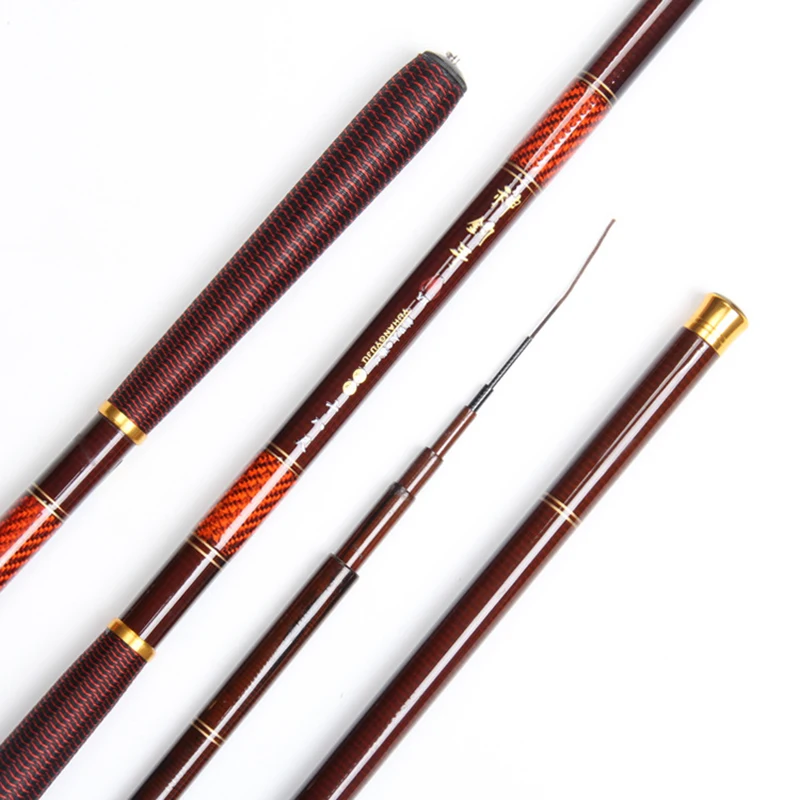 

2.7M-7.2M super light super hard god fishing hand carbon fish pole stream rod short section carbon hand bar