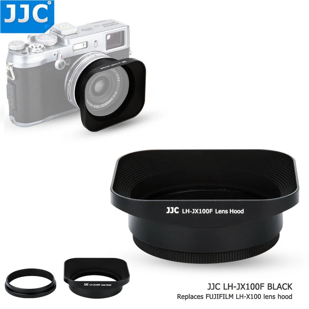 JJC Реверсивный бленда объектива Защита для Fuji Fujifilm X100V X100F X100T X100S X100 X70 камера