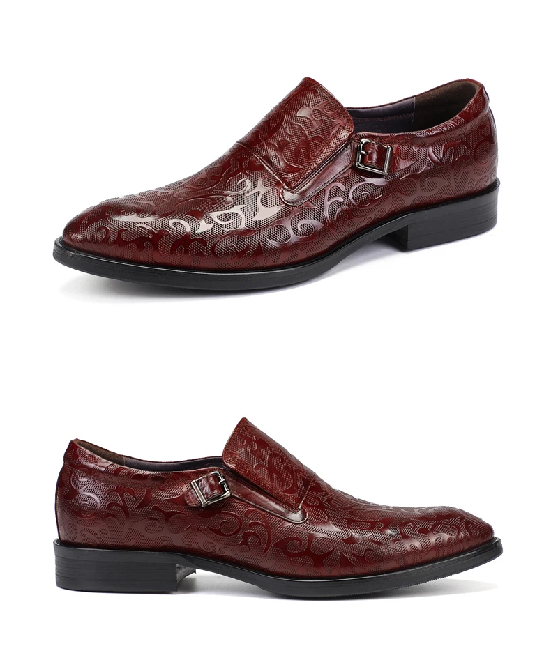 Men's Leather Casual Shoes' Black Leather Shoes Men Business Formal Shoe Slip-on Men Loafers Luxury Brand Flats Shoes Plus Size (9)