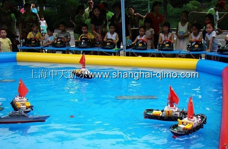 remote boat for pool