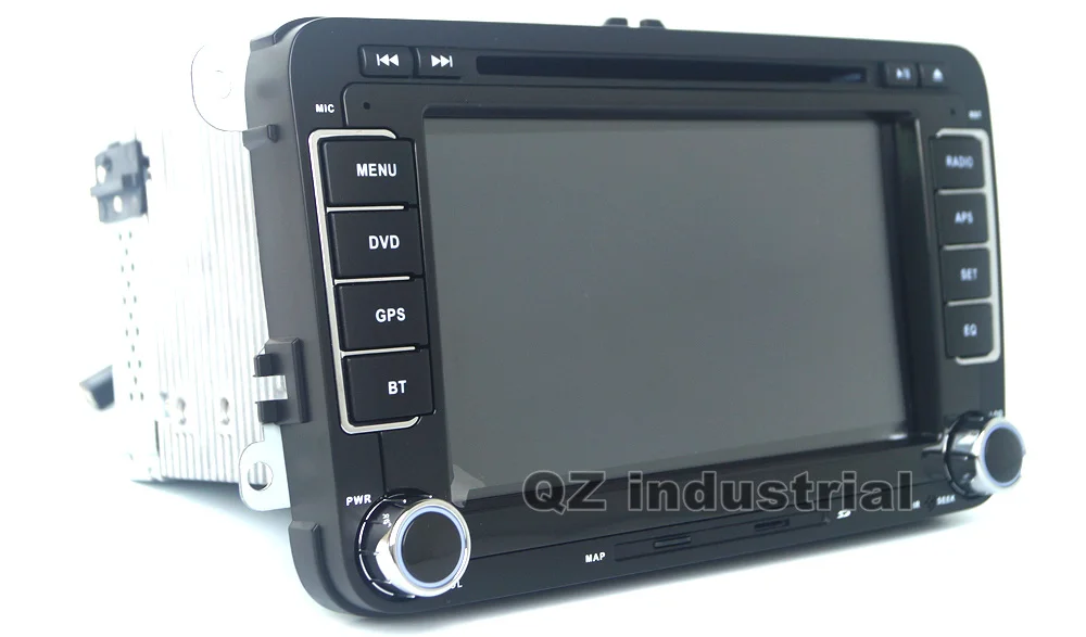 Sale QZ industrial rns510 2din 7inch Car DVD player for VW JETTA PASSAT/B6/CC GOLF 5/6 POLO Touran Tiguan Caddy SEAT with Wifi GPS 3G 6