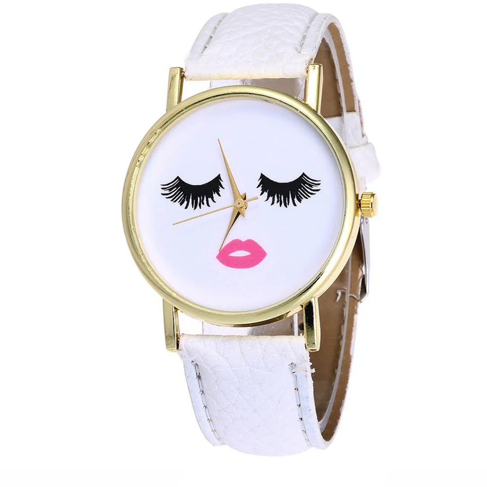 OTOKY новые модные женские туфли кожа часы кварцевые наручные часы Vogue наручные часы леди элегантный подарок Карамельный цвет лица MAY16 D20