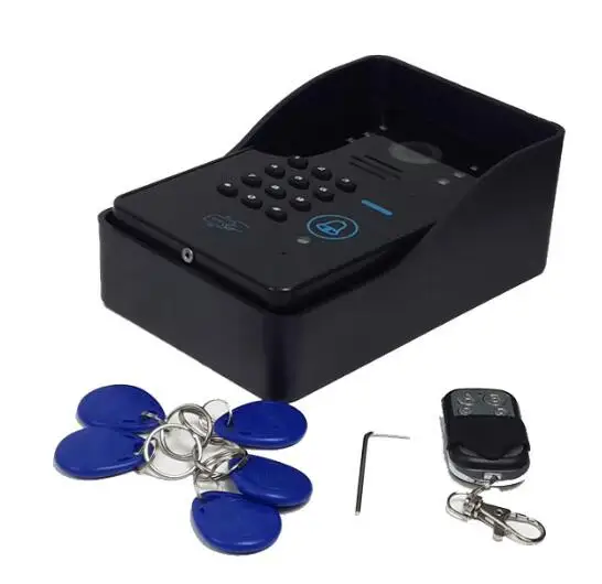 SmartYIBA дюймов 7 дюймов проводной видео комплект для домофона сенсорный ключ видео мониторы дверные звонки с клавиатурой ИК RFID камера двери пульта ДУ