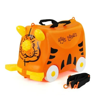 

Children Travel Boarding box Luggage Trolley Bag Suitcase Scooter Boys Ride Travel Suitcase Kid Gift