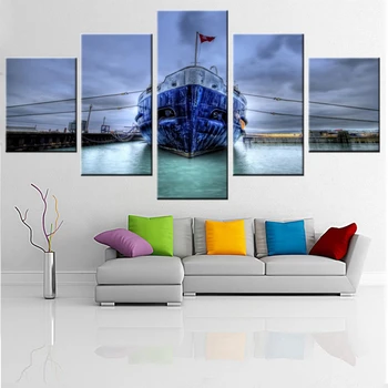 

Frameless Seascape Sailing Boat Europe Art Canvas Painting Waterproof for Living Room Decorations Art Wall Decor Wholesale