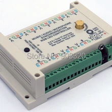 Музыка/аудио/микрофон с функцией синхронизации RGB светодиодный контроллер для светодиодный полосы света, работающего на постоянном токе 12 В в адаптер