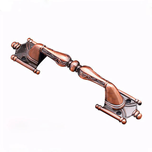 240mm Red Bronze Kitchen Cabinet Drawer Pulls Polished Chrome 240mm Red Bronze Kitchen Cabinet Drawer Pulls Polished Chrome Handles Cabinets Door S Pack