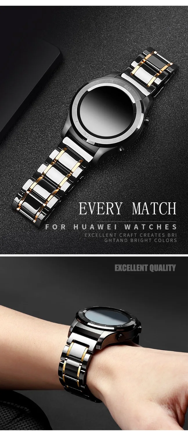 2 compatível substituição pulseira de metal fivela