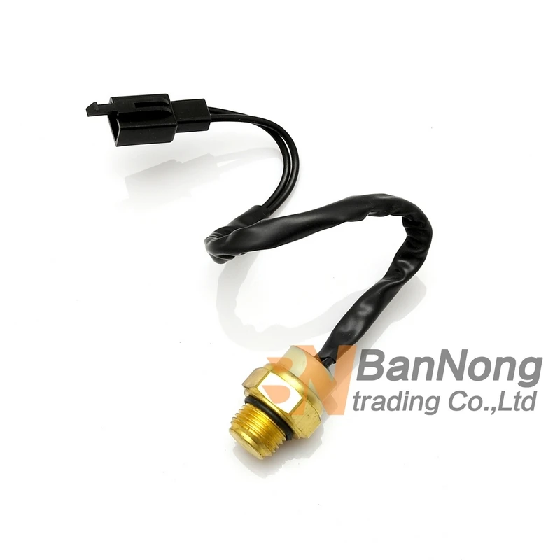 Free shipping Double Plugs Water Tank Coolant Temperature Radiator Fan