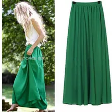 Размера плюс элегантная длинная юбка стильные юбки женская плиссированная Тюлевая юбка макси пляжная Бохо летняя юбка макси Jupe Femme