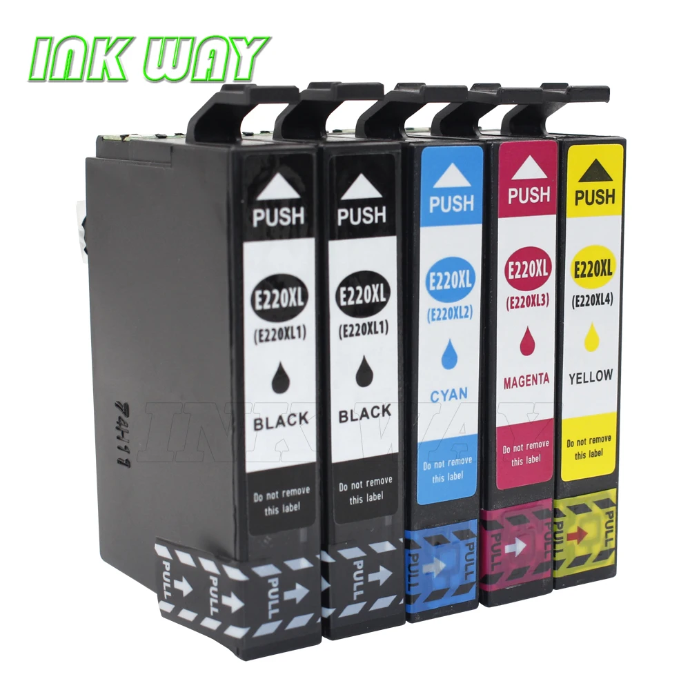INK WAY 5PK Non oem High capacity T220XL120 T220XL220 T220XL320