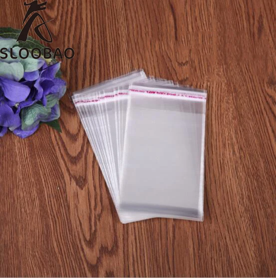 100 pcsgood Ясно Resealable bopp/Поли Ziplock Сжатые Блокировка Сумки 12*18 см прозрачный пластиковый пакет упаковка Пластик сумки самоклеющиеся s