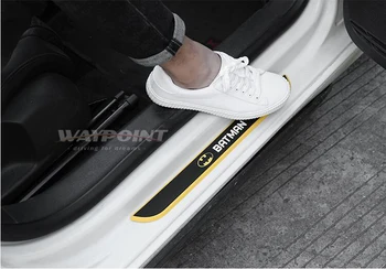 

Rubber Door sill scuff plate Guards Sills Welcome pedal for Alfa Romeo Giulietta MiTo 159 147 GT Q2 166 156 145 146 155