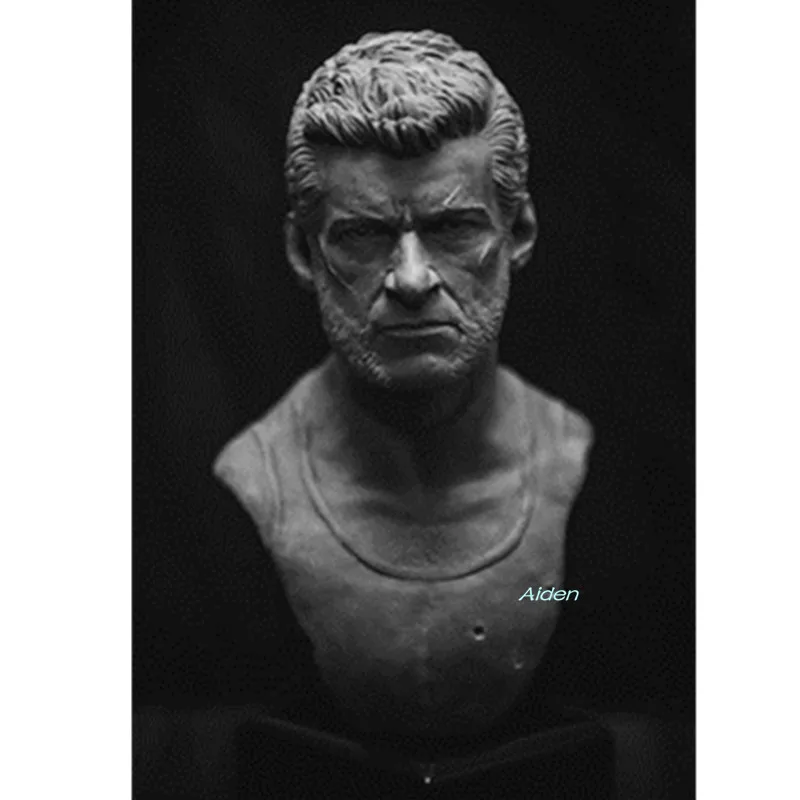 

7" Avengers Infinity War Superhero Statue Wolverine Bust Half-Length Photo Or Portrait GK Action Figure Model Toy BOX 36 CM Z437