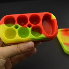 6в1 большие силиконовые банки, контейнеры, коробка, восковые антипригарные контейнеры для восковой массы 6+ 1 для восковых силиконовых банок, держатель для воска, е жидкий твердый