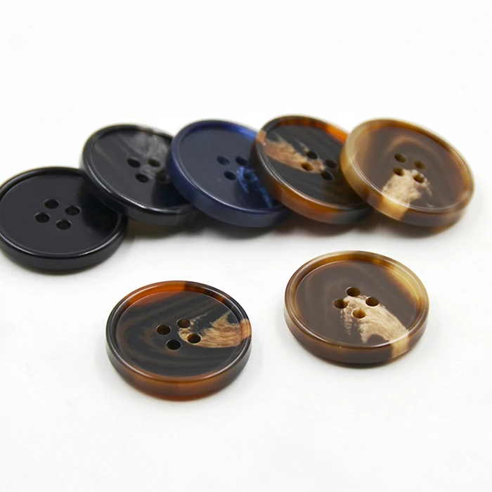 10 шт. высококачественные пуговицы из смолы 15/18/20/23/25/30 мм|resin button black|buttons blacksuit coat