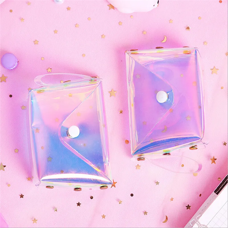 

Jelly Coin Purse Ins Girl Heart Transparent Purse Card Package