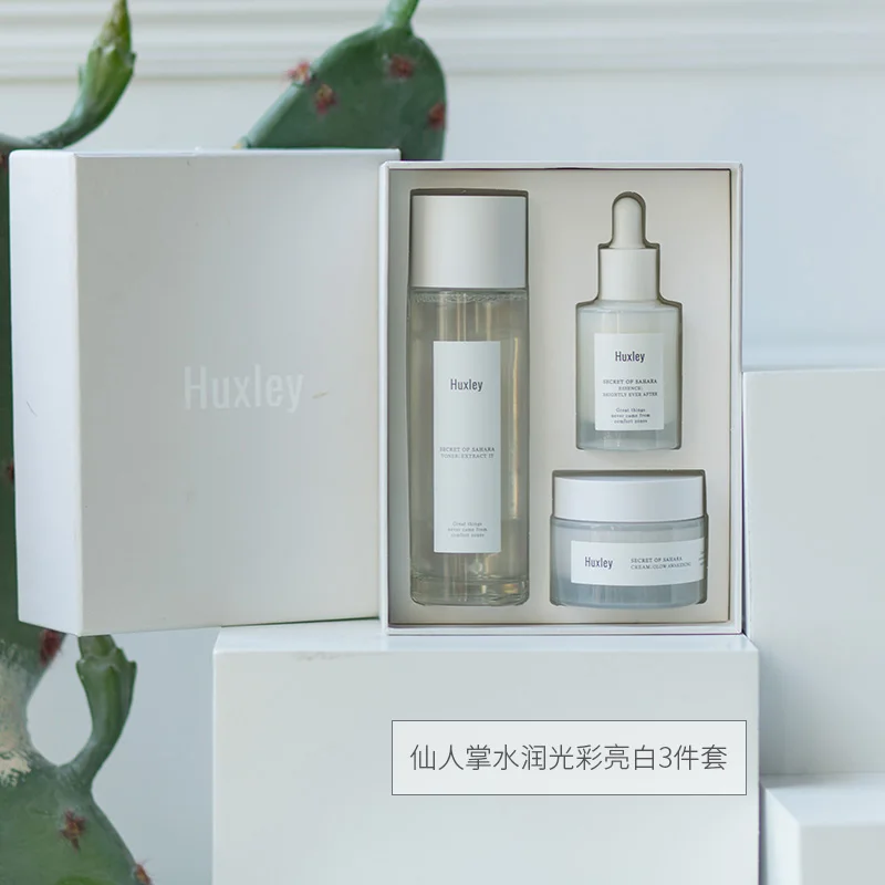 Набор для ухода за кожей Huxley Secret of Sahara Brightening Trio корейская косметика|Автозагары и