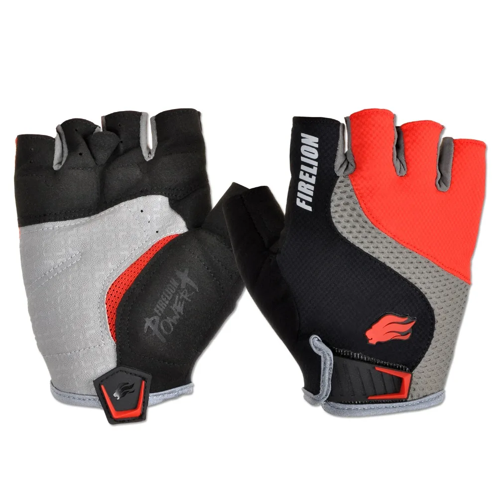FIRELION Power Gel Foam Fingerless font b Cycling b font font b Gloves b font MTB