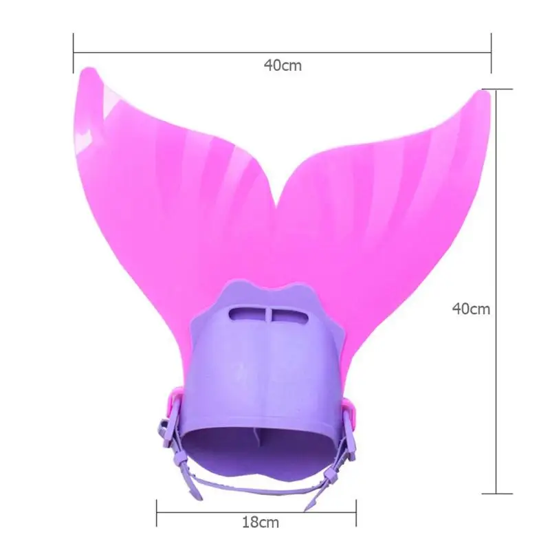 Дети Плавание ming плавники тренировочная моноласта Русалка Плавание Fin Плавание ming стопы Ласта для дайвинга ноги хвост-моноласт для детей