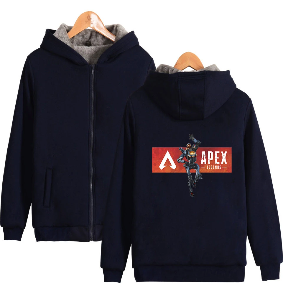 Apex Legends толстовки новые Harajuku повседневные с длинными рукавами на молнии модные