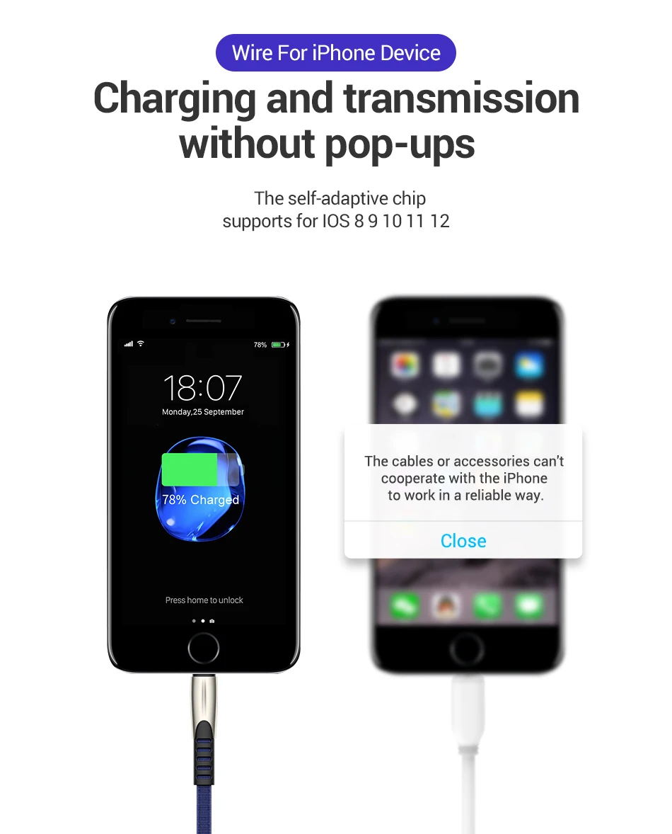 Кабель Micro USB 1 м для Android Samsung Huawei Xiaomi Redmi 7 металлический корпус разъем QC 3 0 шнур