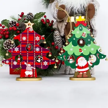 

Kids Girts Artificial Christmas Tree LED Lights Holiday Window Decorations Set