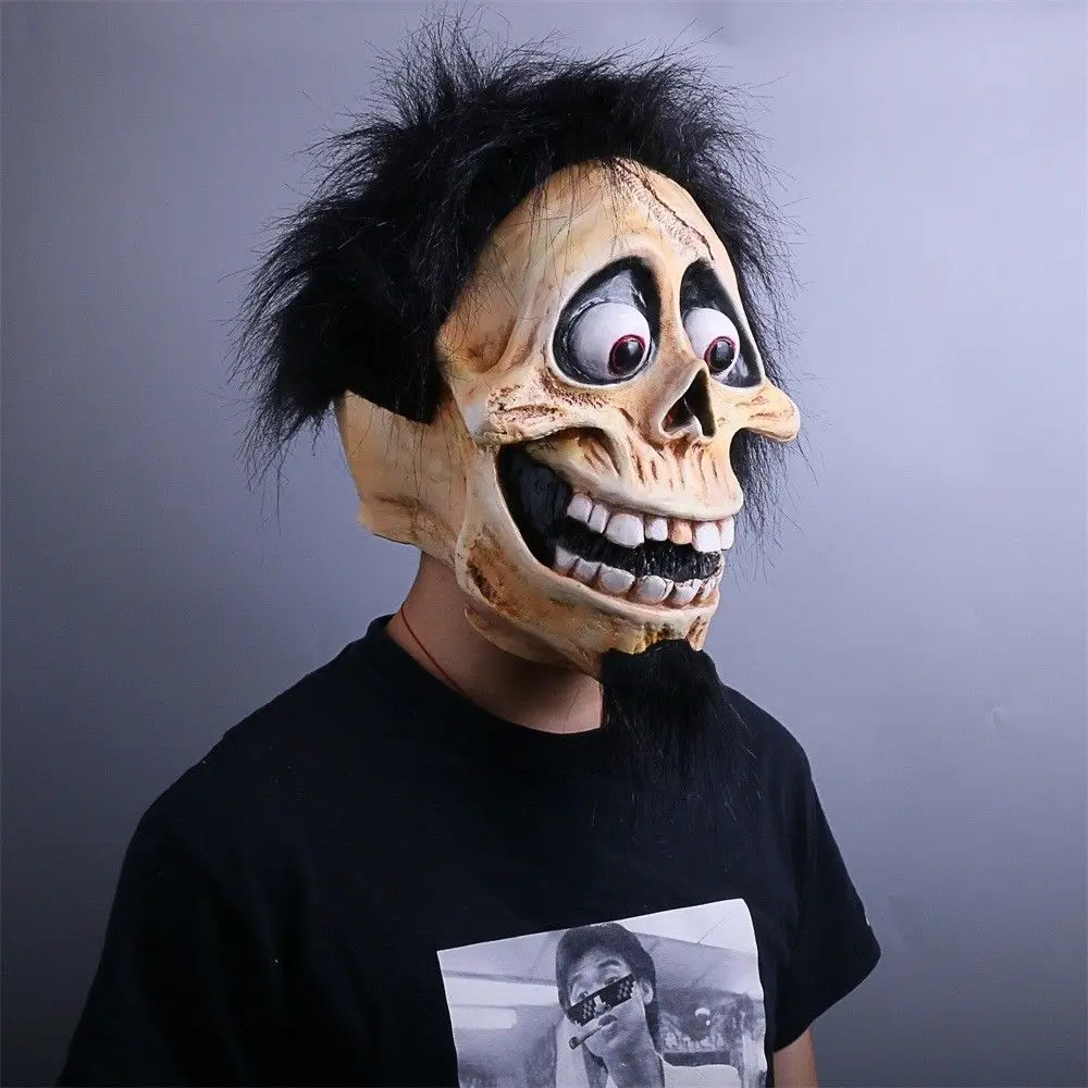 Movie CoCo Hector Mask Cosplay Ektor Halloween Skull Mask Full Head Costume Fancy Dress Props (5)