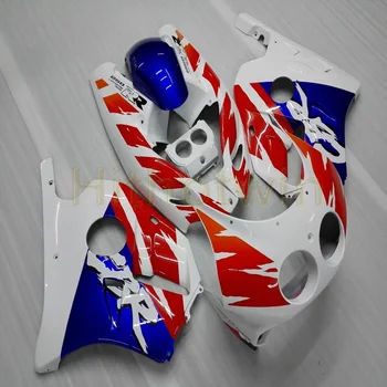 

Custom motorcycle Fairing hull for CBR250RR 1990 1999 MC22 90-99+Screws Injection mold red white blue