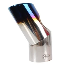 Car Accessories Stainless Steel Car Tail Exhaust Pipe Universal For Most Car Muffler Automobile Exhaust Pipe Tail Pipes