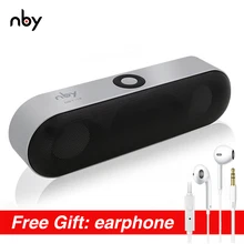 Nby-18 портативный Bluetooth динамик с FM радио Беспроводной 3D стерео звук Динамик объемное звучание Системы музыкальная шкатулка открытый Динамик s