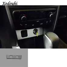 Per Suzuki Vitara 2016 2017 2018 adesivi per auto Presa di controllo di Carica fumo di sigaretta interruttore accendisigari lampada telaio Bastone trim 1 pcs