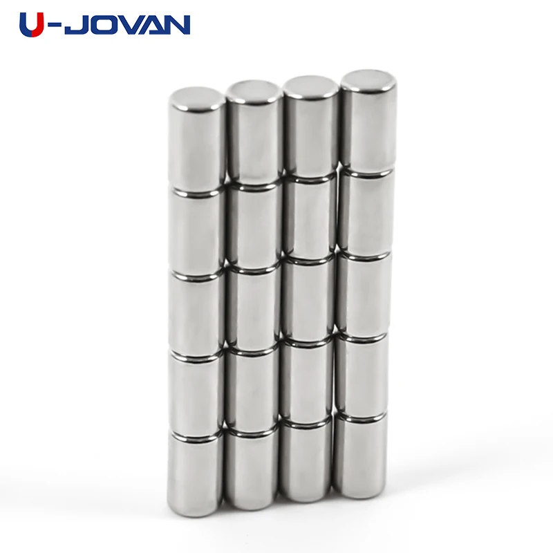 

U-JOVAN 20pcs 3 x 5 mm Super Strong Circular Small Disc 3x5 Rare Earth Neodymium Magnet 3*5 Art Craft