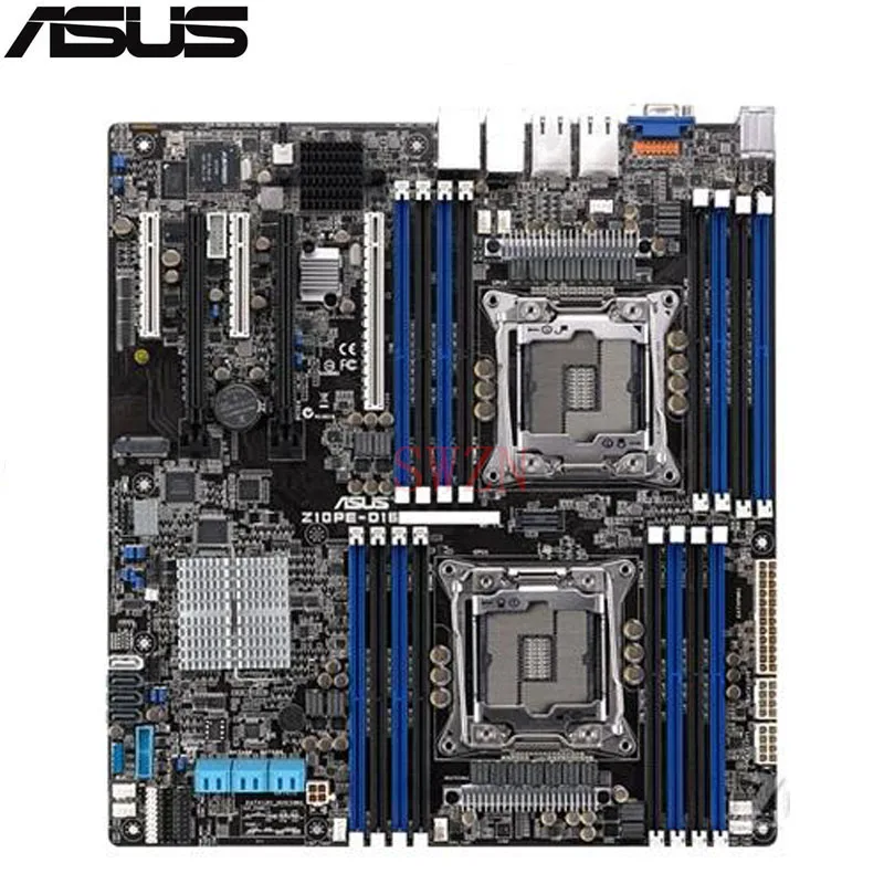 Оригинальный новый сервер материнская плата для Z10PE-D16/4L Z10PE-D16 4L Socket 2011-3 максимум 24