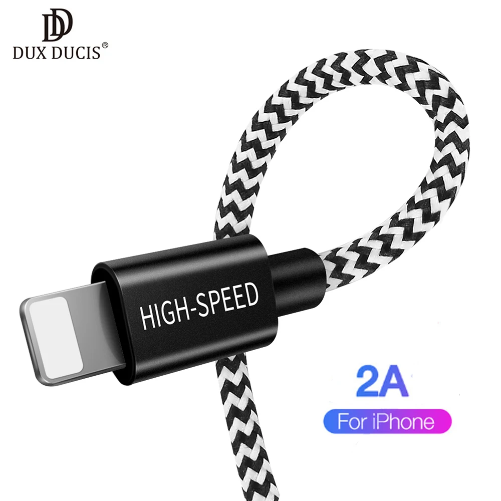 DUX DUCIS USB Cable for iPhone X Xs Max Nylon Fast