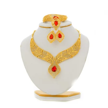 

Heart Ethiopian African Jewelry Eritrea ridal Wedding Jewelry sudan sets Arab for Women Gifts Gold Color women G