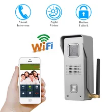 Super Waterproof WiFi Video Door Phone intercom Doorbell Peehole Camera Remote Unlock PIR IR Night Vision Alarm Smart Home