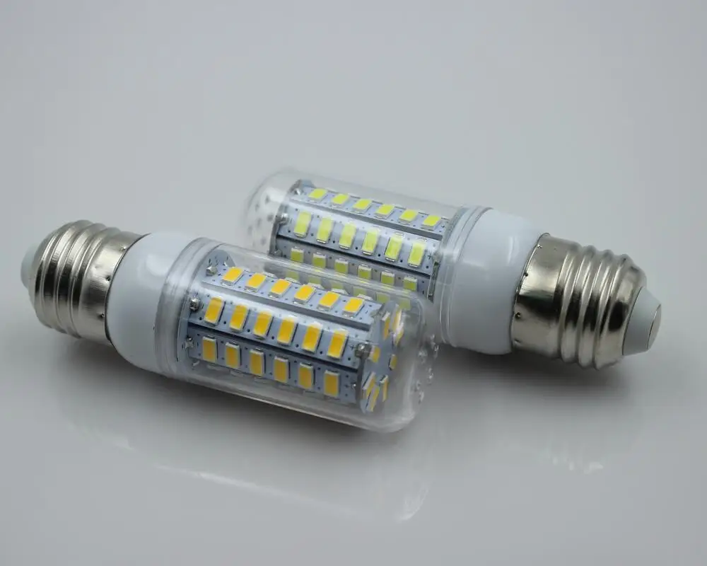 10 unids Lampada LED lámpara E27 220 V 24 36 48 56 69 72 96 LED Bombilla de maíz 5730 SMD lámparas de Bombillas de luz LED ampolla iluminación 10 unids Lampada LED lámpara E27 220 V 24 36 48 56 69 72 96 LED Bombilla de maíz 5730 SMD lámparas de Bombillas de luz LED ampolla iluminación