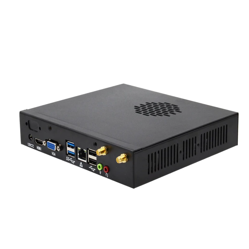 QINLAN Barebone Мини ПК Intel Core I3 двухъядерный 4010U процессор 4 * USB 2 0 3 Windows XP/7/8. 1/10 и Linux OS HD 4400