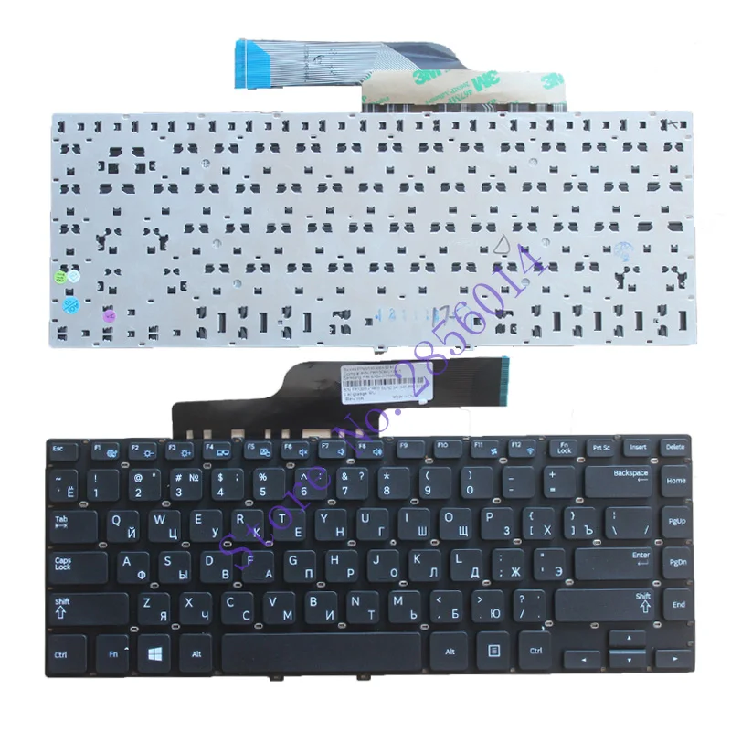  Russian Keyboard for Samsung 355V4C 350V4C NP355V4C NP350V4C RU laptop keyboard PK130RV1B03 black