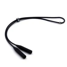 Pollock Регулируемая Кнопка высокая эластичность Противоскользящие силиконовые солнцезащитные очки шнуры цепочка для очков шнур держатель Веревка