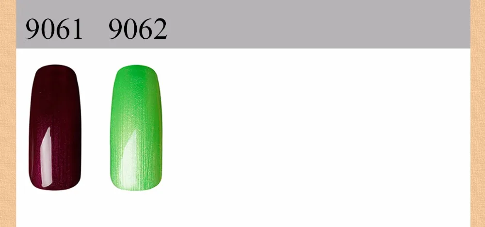 Лак для ногтей rstyle 8 мл 9001-9062 чистый цвет УФ-гель для ногтей Soak Off Nail Art Полупостоянный гель лак набор для наращивания ногтей праймер