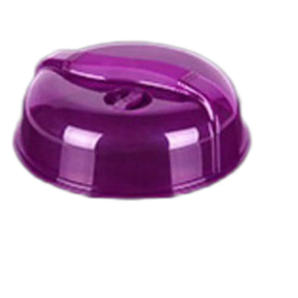 

Reusable Plastic Food Cover Microwave Oven Oil Cap Heated Sealed Cover Multifunctional Dish Dishes Dust Cover Dia26cm Height 9cm