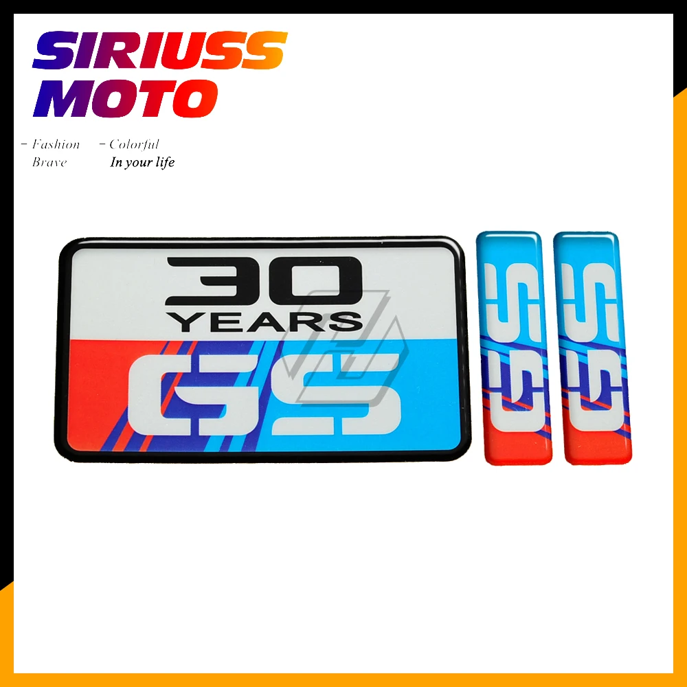 Наклейка 3D GS 30 лет наклейка на бак годовщину s для F850 F600 F650 F700 F750 F800 R1200GS G310GS чехол