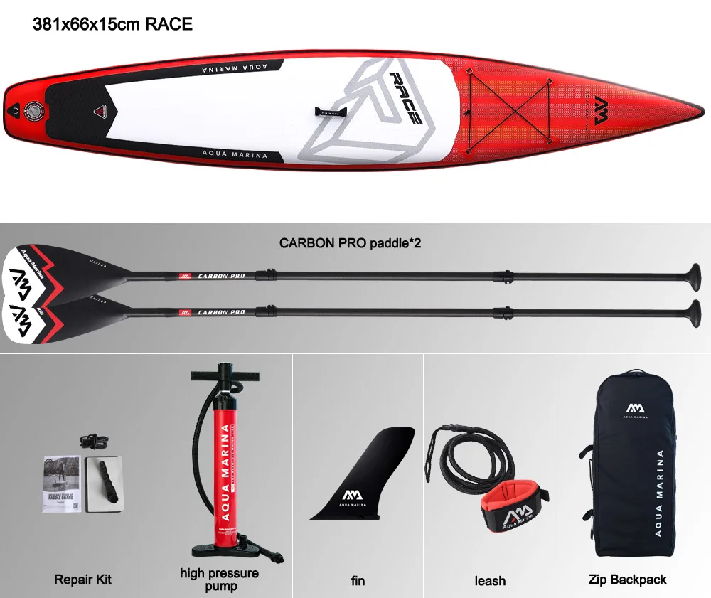 381*66*15 см АКВА МАРИНА гонки надувные sup стоячего доска надувная доска для серфинга быстрой гоночной скорости воды - Цвет: SET H