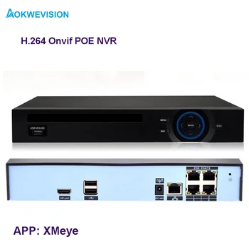 

New arrival XMeye Onvif 4ch 1080P 48v POE NVR network video recorder support onvif