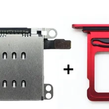 1 комплект = 2 шт, двойной разъем для считывания sim-карт гибкий кабель+ держатель для лотка для sim-карт+ открытый эжектор для извлечения для iPhone XR