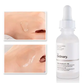 

Natural Reduce Sun Spots Wrinkles Freckle Face Serum Inhibit Melanin Face Serum Alpha Arbutin 2% + Hyaluronic Acid Useful